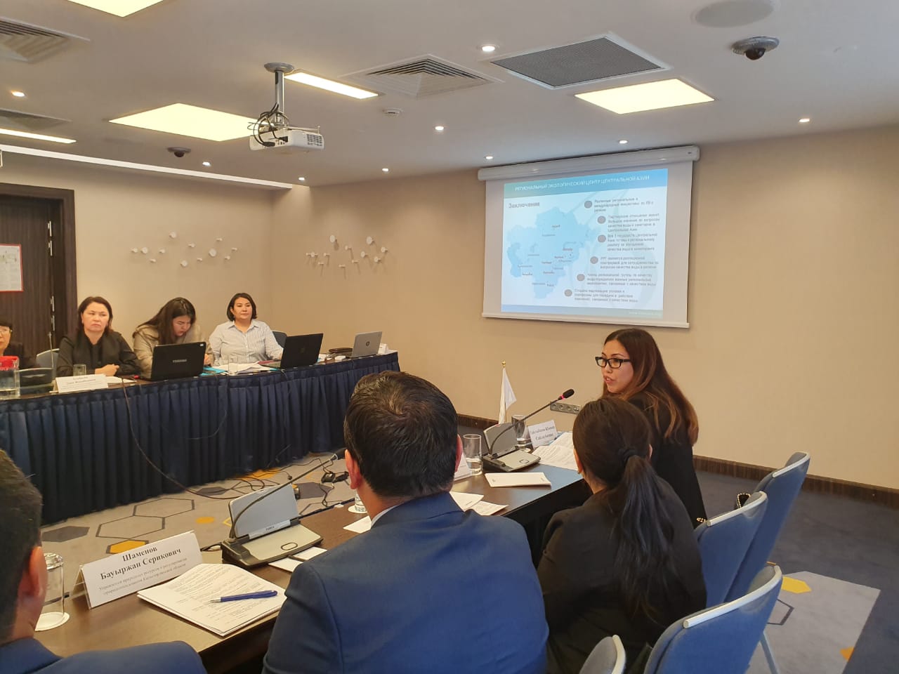 The 2nd meeting of the Kazakh-Uzbek joint working group on environmental protection and water quality of the Syrdarya river basin