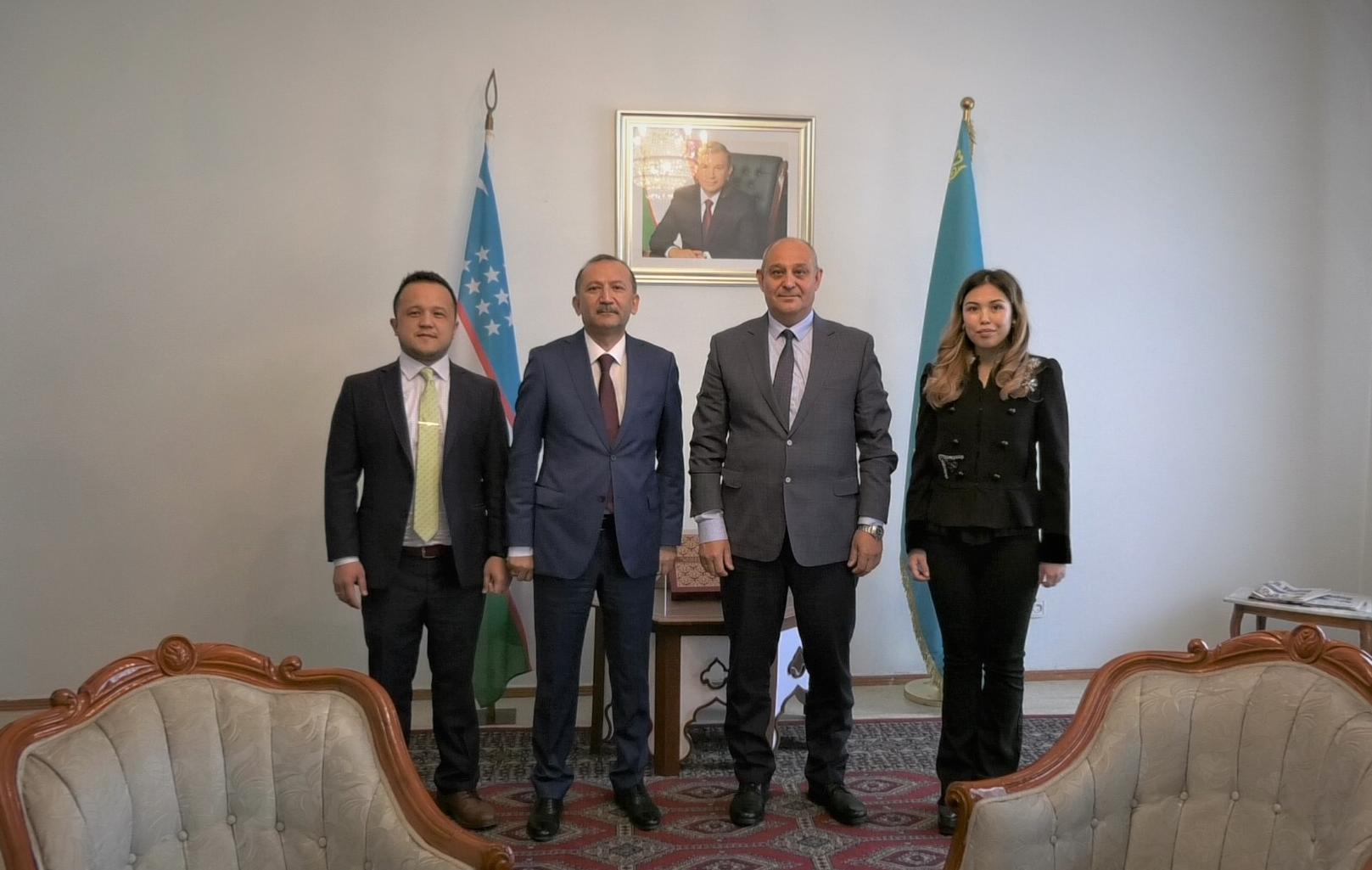 Посол Узбекистана в Казахстане и РЭЦЦА обсудили подготовку к II ЦАМЭФ