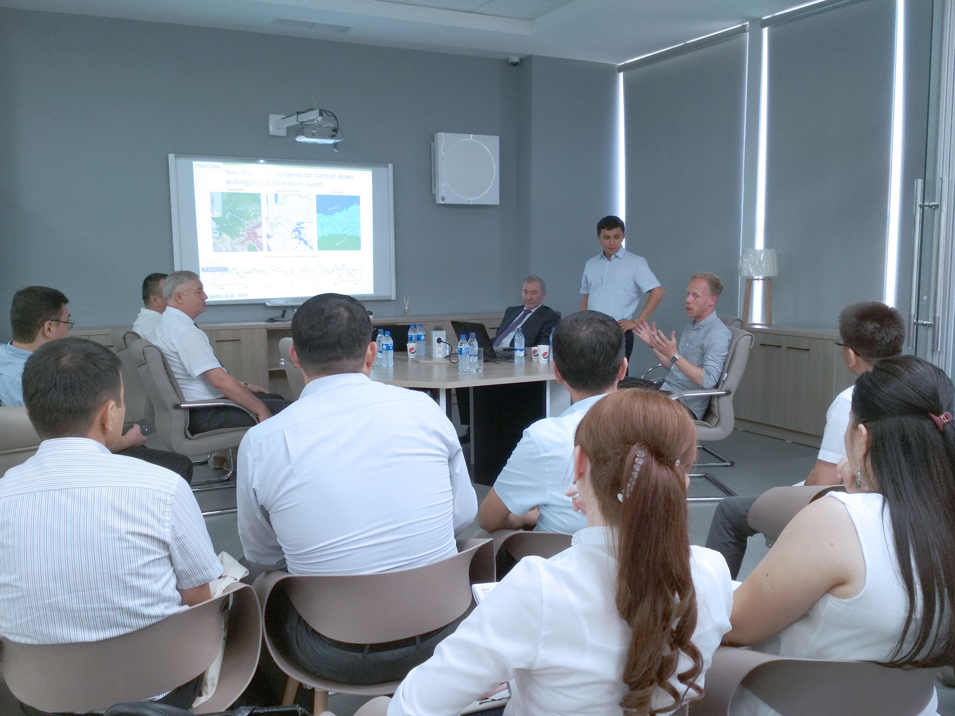 The workshop in Tashkent united climatologists and water specialists The workshop in Tashkent united climatologists and water specialists
