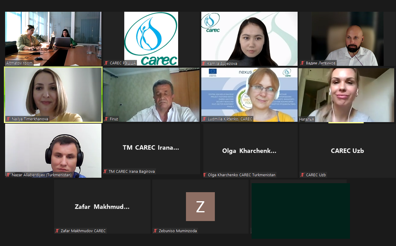The video conference on discussing stakeholders in the climate action transparency The video conference on discussing stakeholders in the climate action transparency