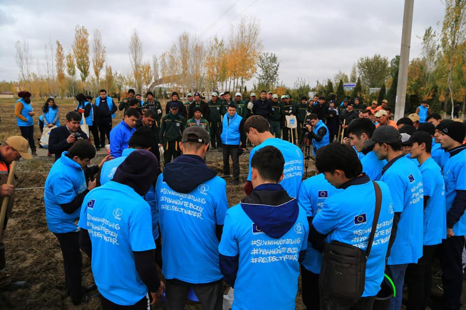 Водосберегающий эко-марафон UzWaterAware прошел в Гулистане 