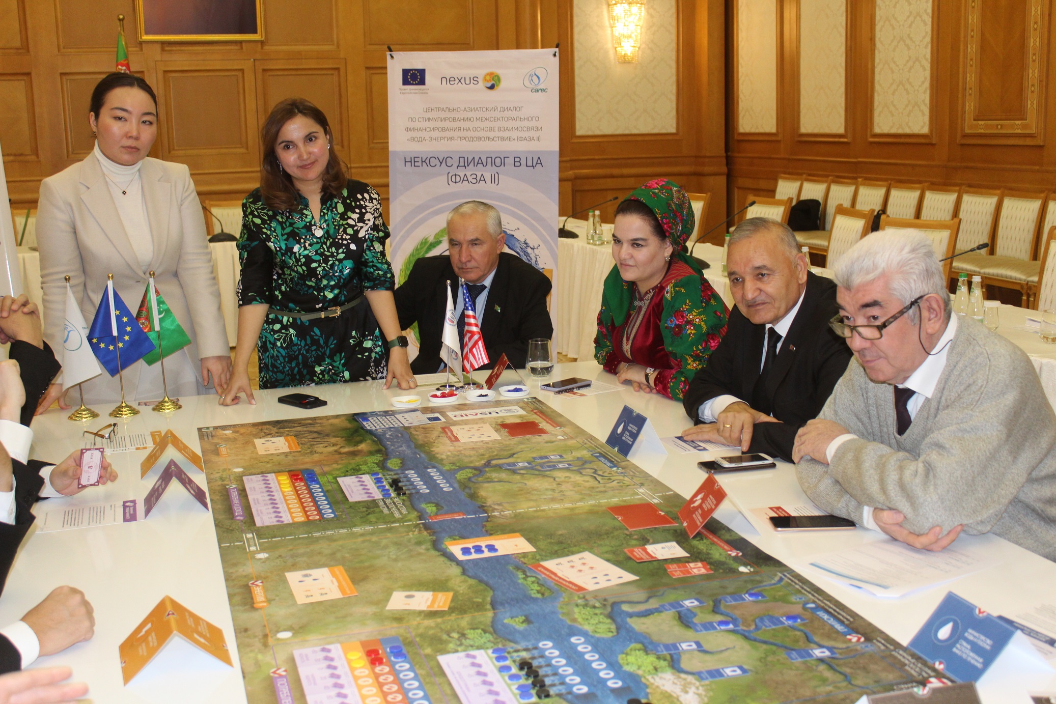 ЕС и USAID поддерживают улучшение управления водными ресурсами в Туркменистане