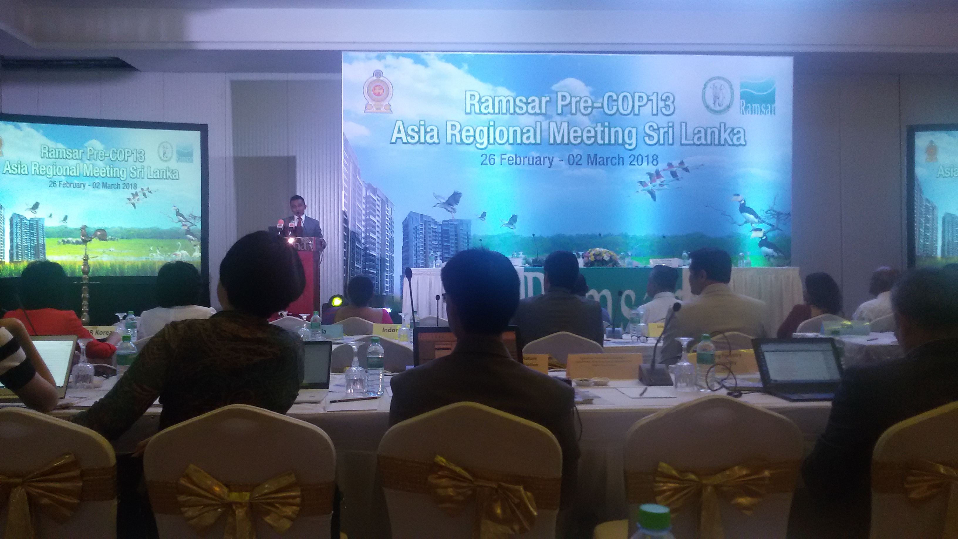 Preparatory meeting for the 13th Conference of the Parties  to the Ramsar Convention on Wetlands was held in Sri Lanka