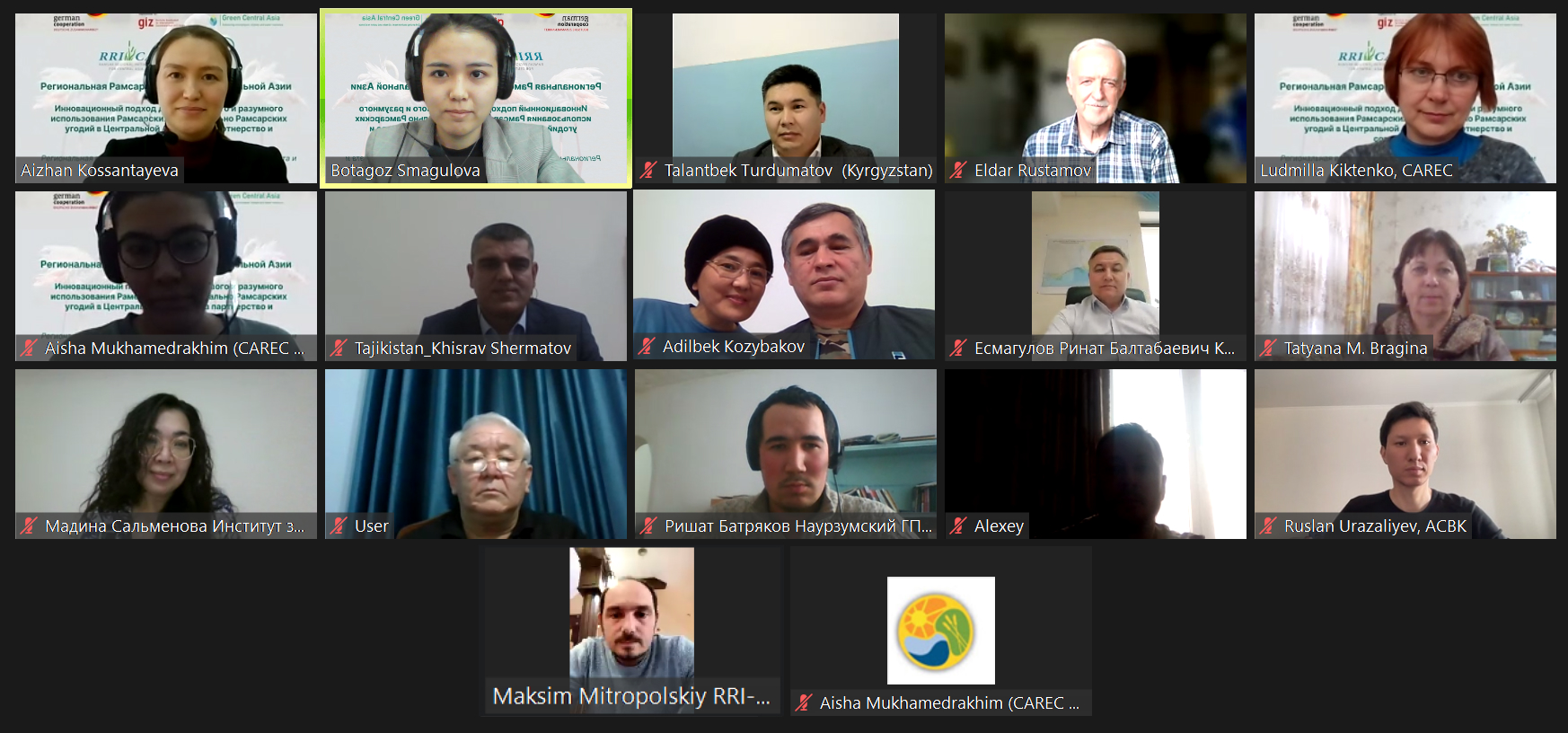 CAREC supports innovative ideas in solving wetland problems in Central Asia through innovative ideas