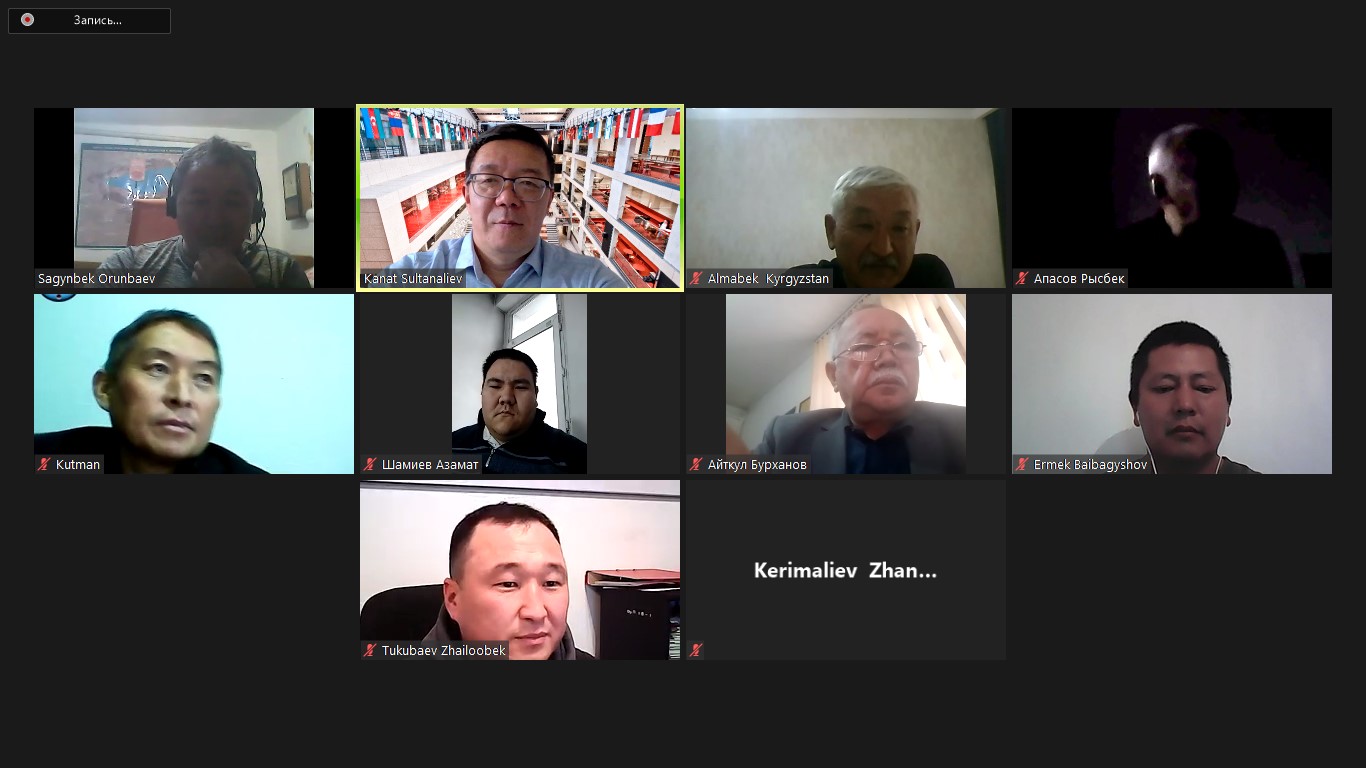 Проект национального плана действий по снижению риска песчаных и пыльных бурь в Кыргызстане был обсужден в онлайн-режиме