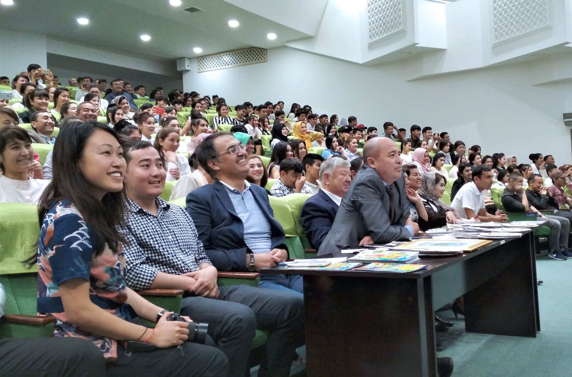  The first eco-KVN in Central Asia took place in Uzbekistan