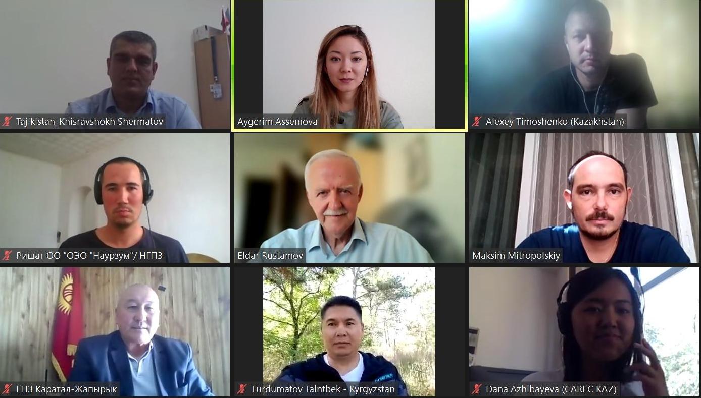 Инновационный подход для устойчивого и разумного  использования Рамсарских /потенциально  Рамсарских угодий в Центральной Азии через  партнерство и сотрудничество