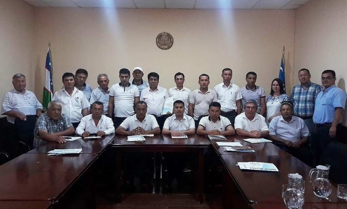 Первая встреча Малого бассейнового совета узбекской части трансграничной реки Падшаата