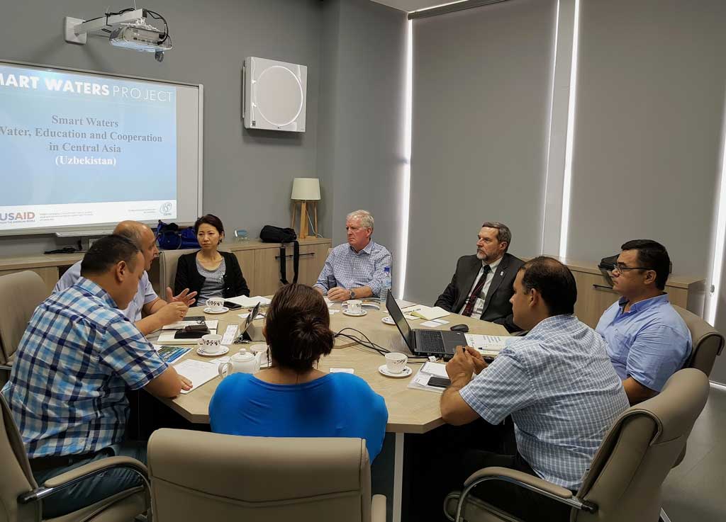Встреча с миссией USAID в Ташкенте