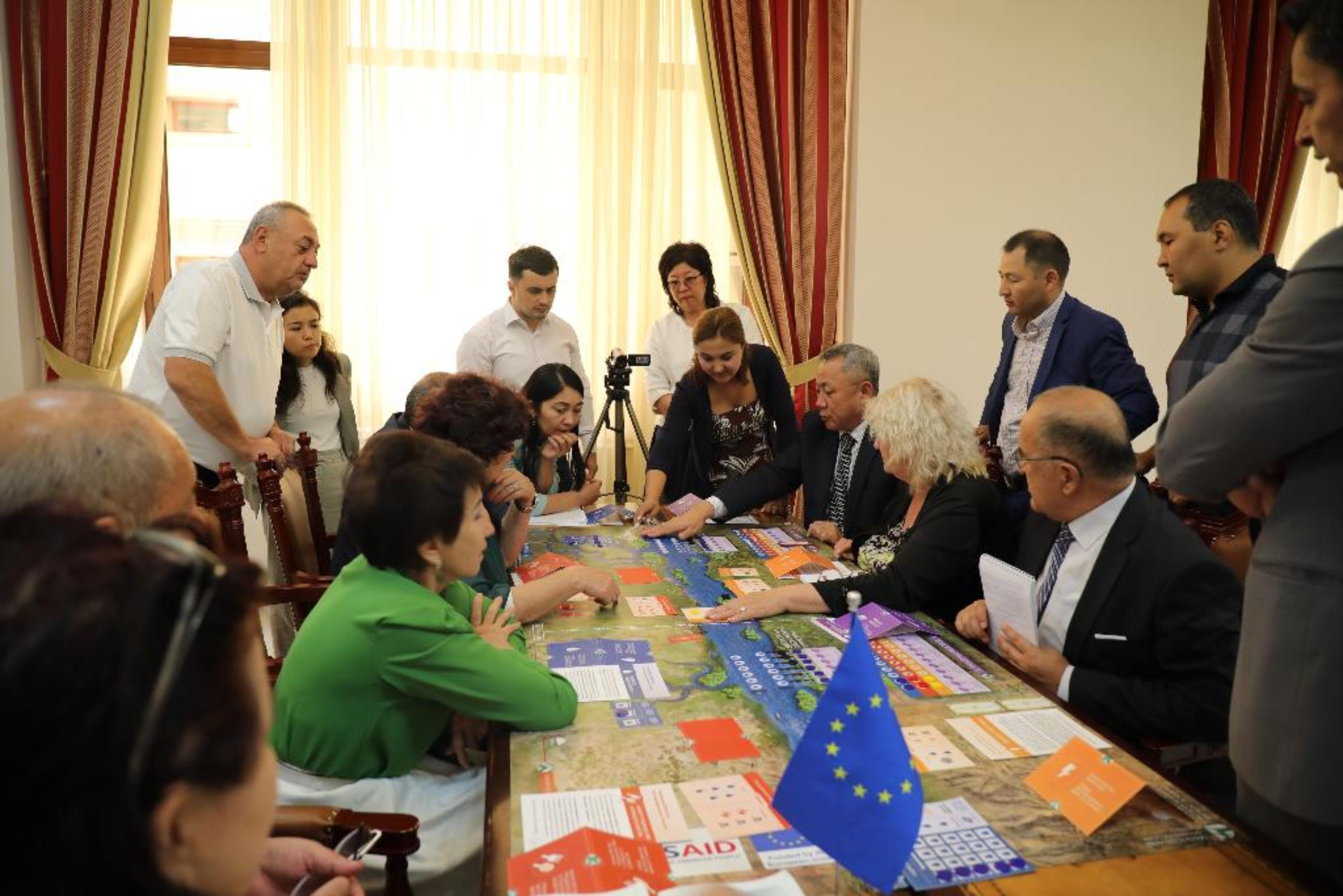 Training of trainers on the interactive Nexus Game was held in Almaty Training of trainers on the interactive Nexus Game was held in Almaty